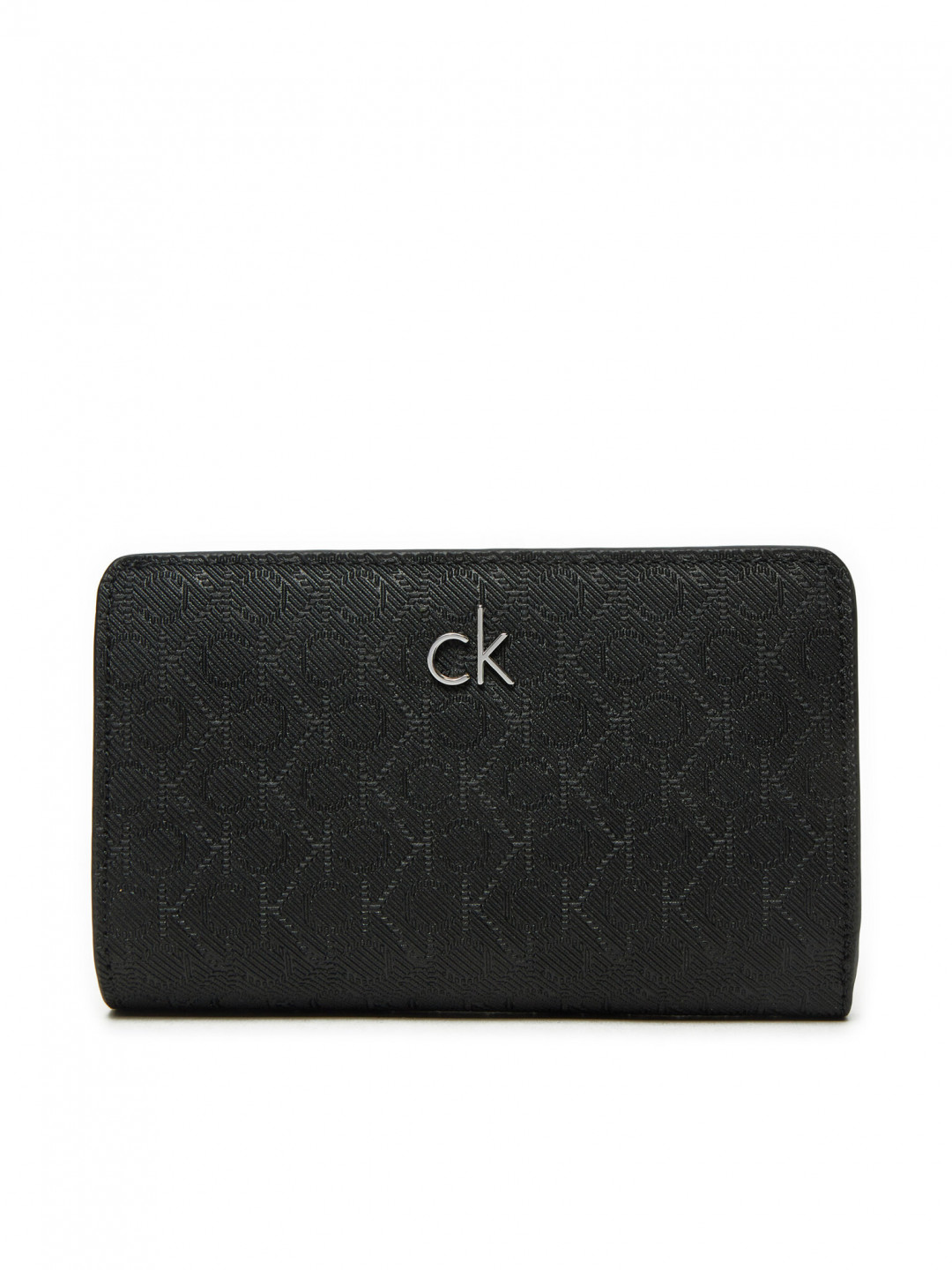 Calvin Klein Malá dámská peněženka Ck Daily Medium Bifold Mono K60K612824 Černá